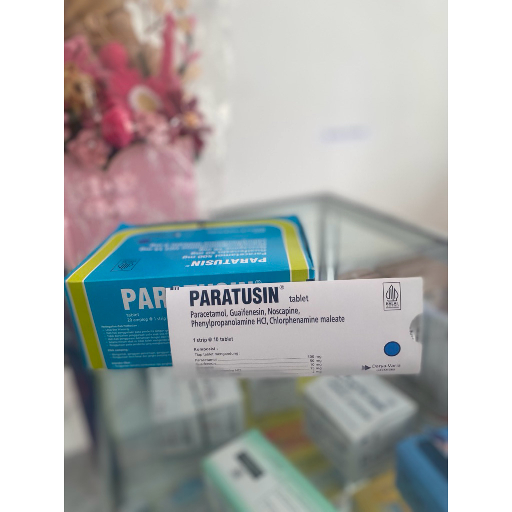 Paratusin Tablet Obat Demam Batuk Pilek
