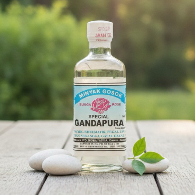 Minyak Gandapura Rose 100% Asli