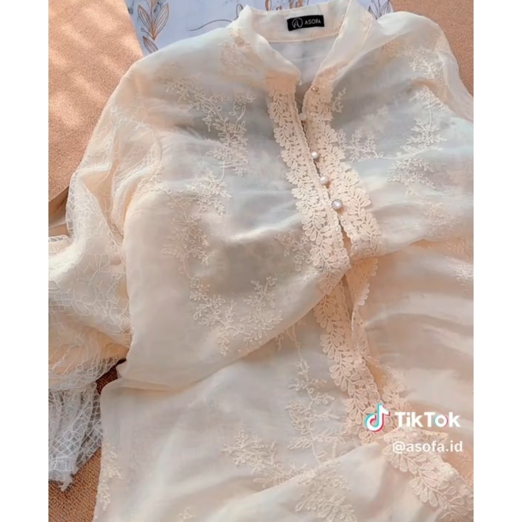 gamis 2 in 1 inner dan outher by asofa