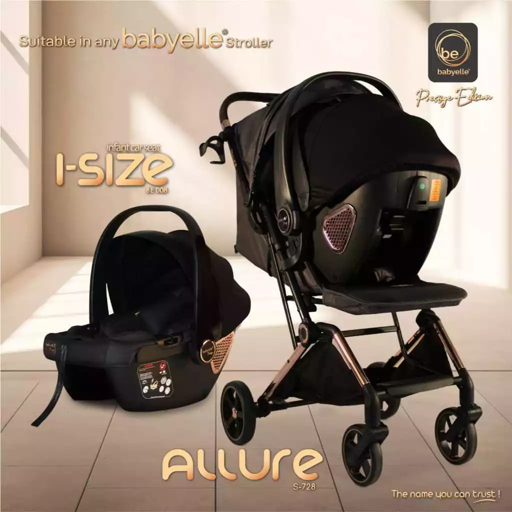 Babyelle Allure TS Travel System Auto Fold / Duo Allure RS Stroller Bayi Kembar
