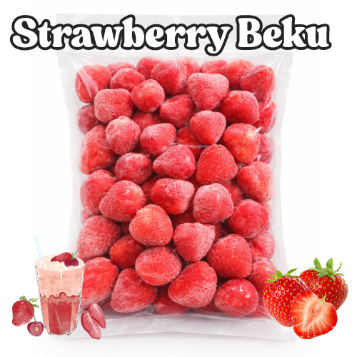 Stroberi Beku / Strawberry Frozen / Stroberi Frozen Import IQF Super