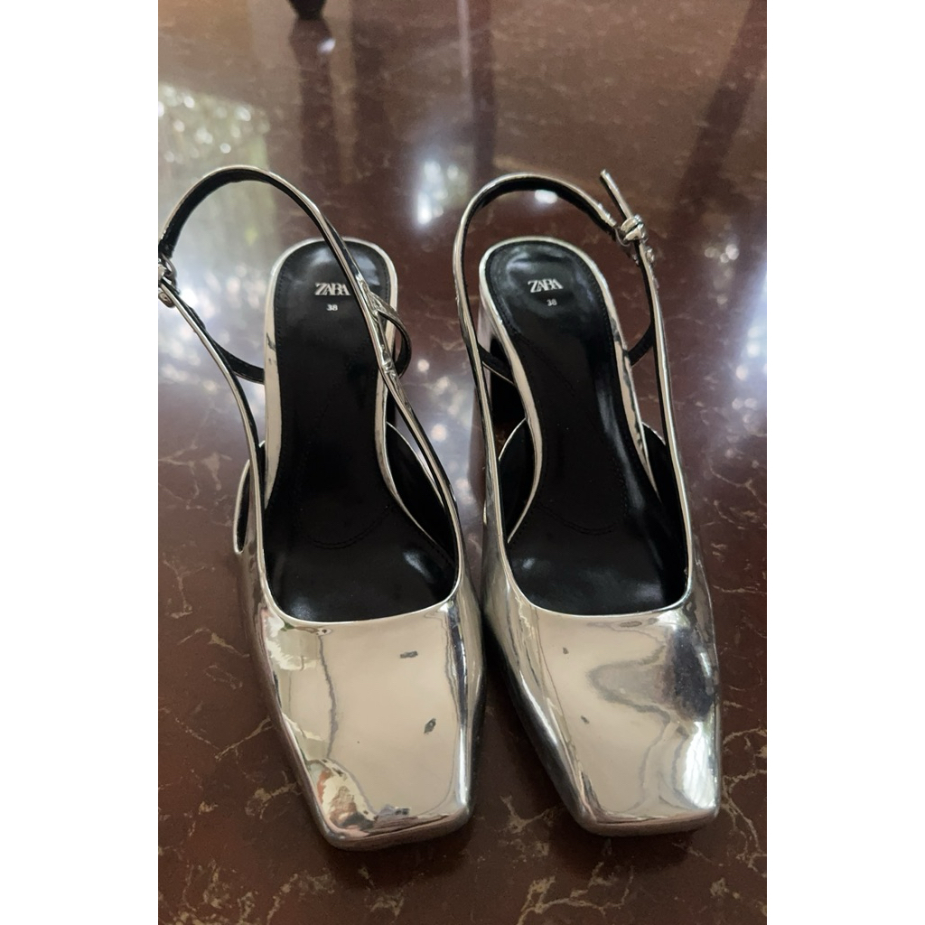 SEPATU HEELS ZARA ORIGINAL STORE PRELOVED SIZE 38