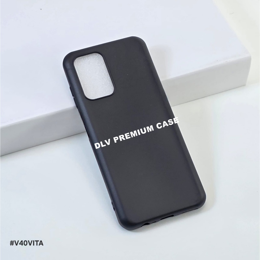 ZTE BLADE V40 VITA MACARON BLACK PREMIUM  SOFT CASE BLACK ZTE BLADE V40 VITA