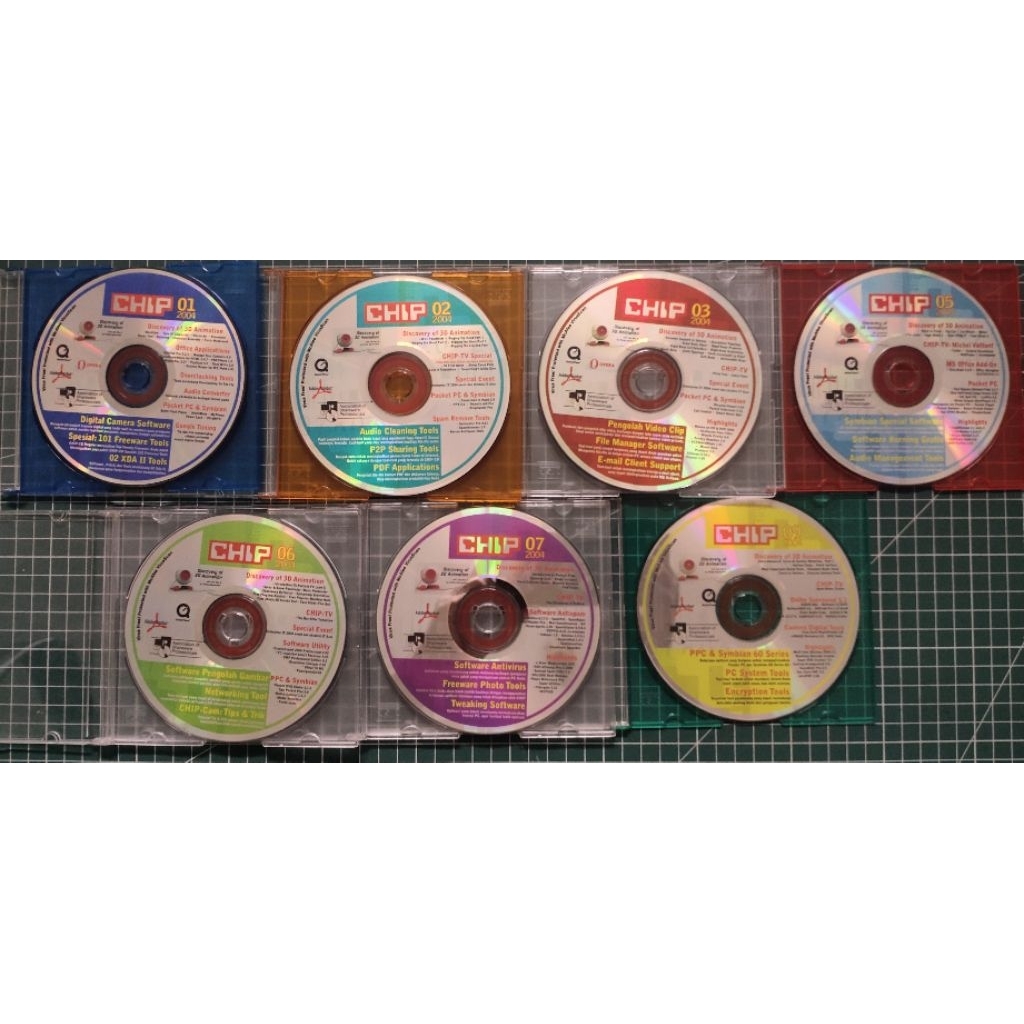 Bundle CD Majalah CHIP Tahun 2004