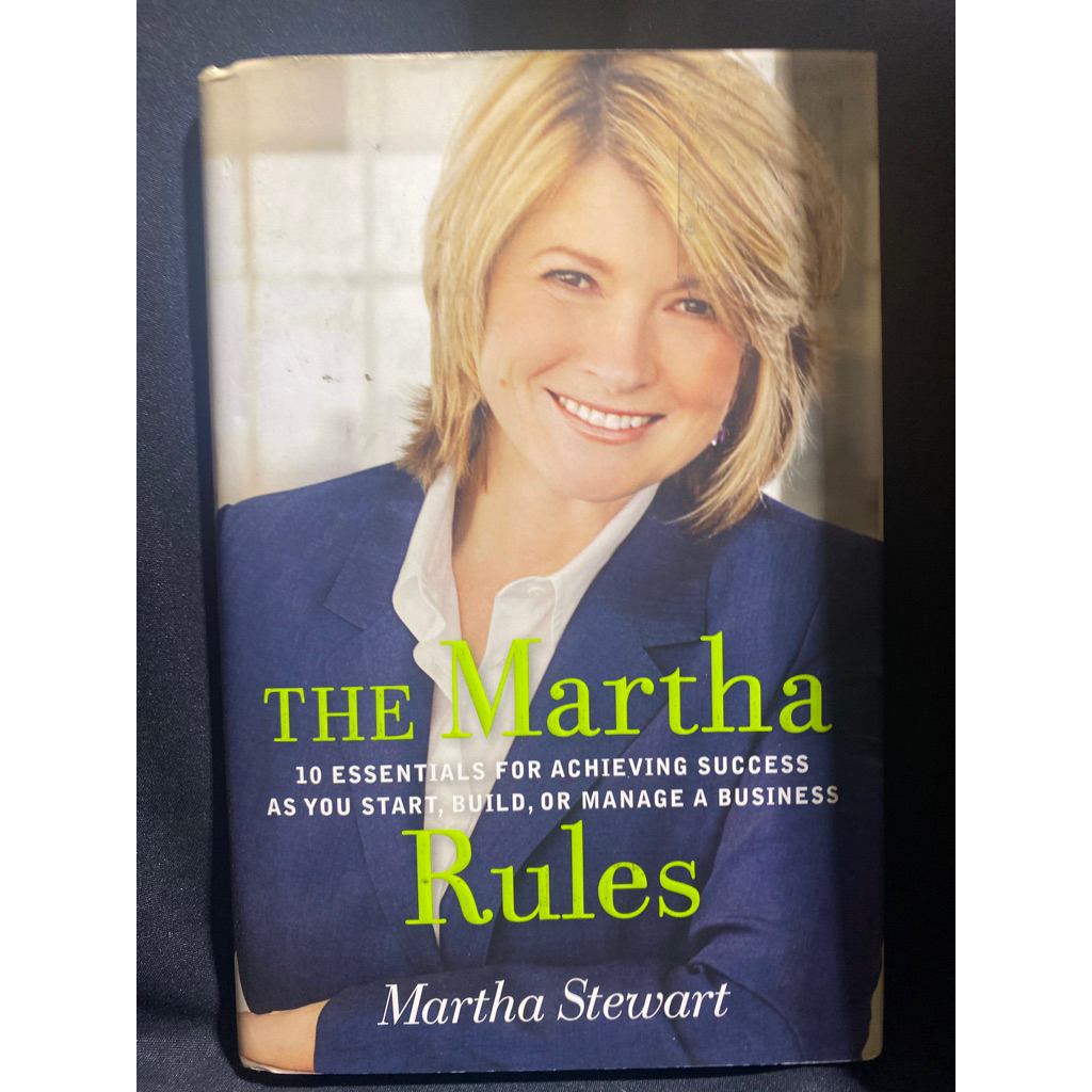 Buku Original THE MARTHA RULES - MARTHA STEWART