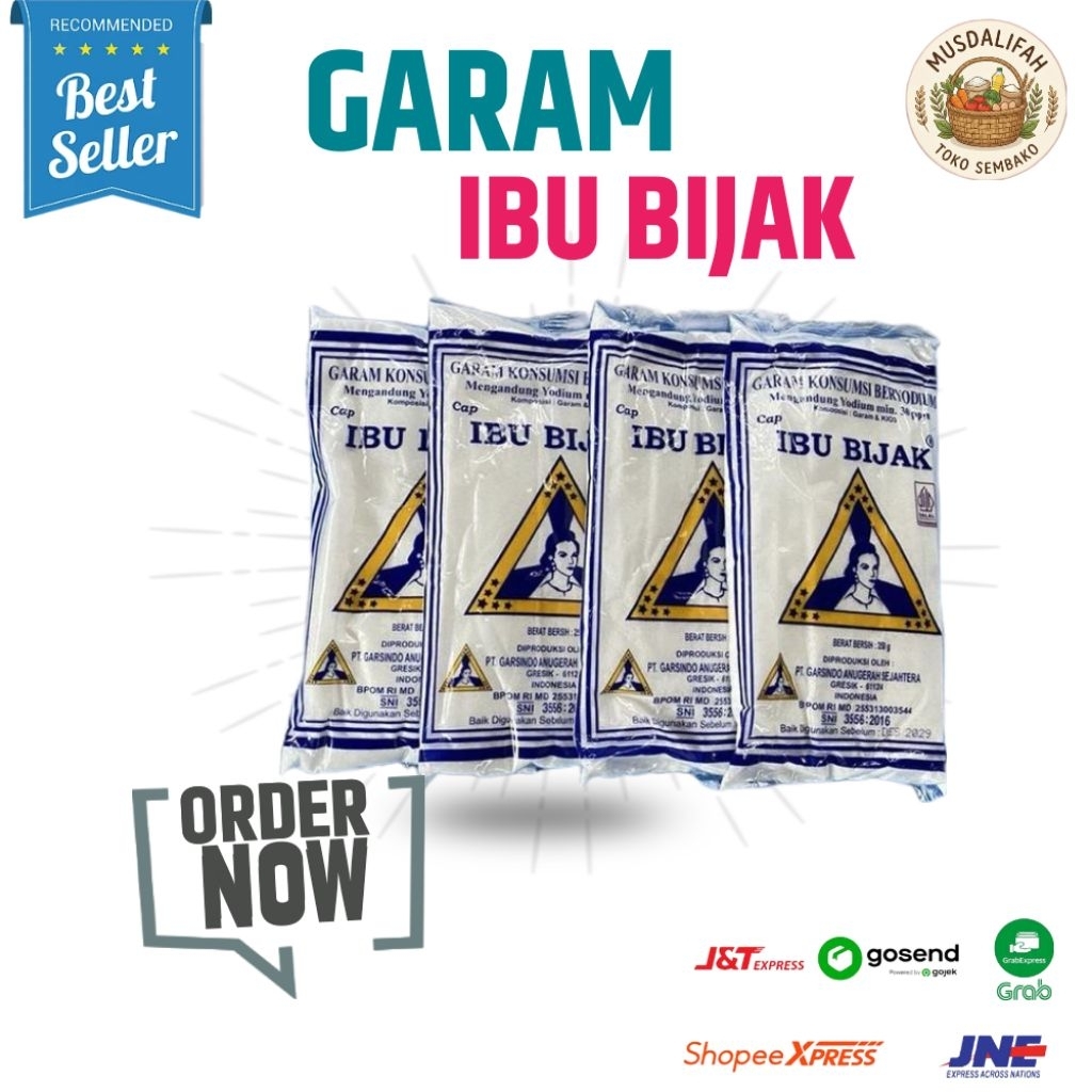 Garam Ibu Bijak 150gr Beryodium Terlaris