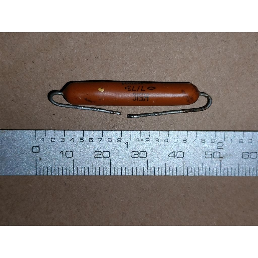 capacitor cramic 510pf buatan Rusia vintage