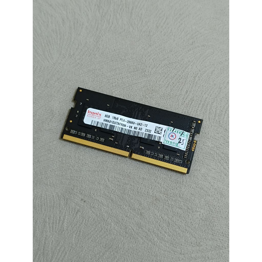 Ram laptop Skhynix 8GB ddr4 2666mhz
