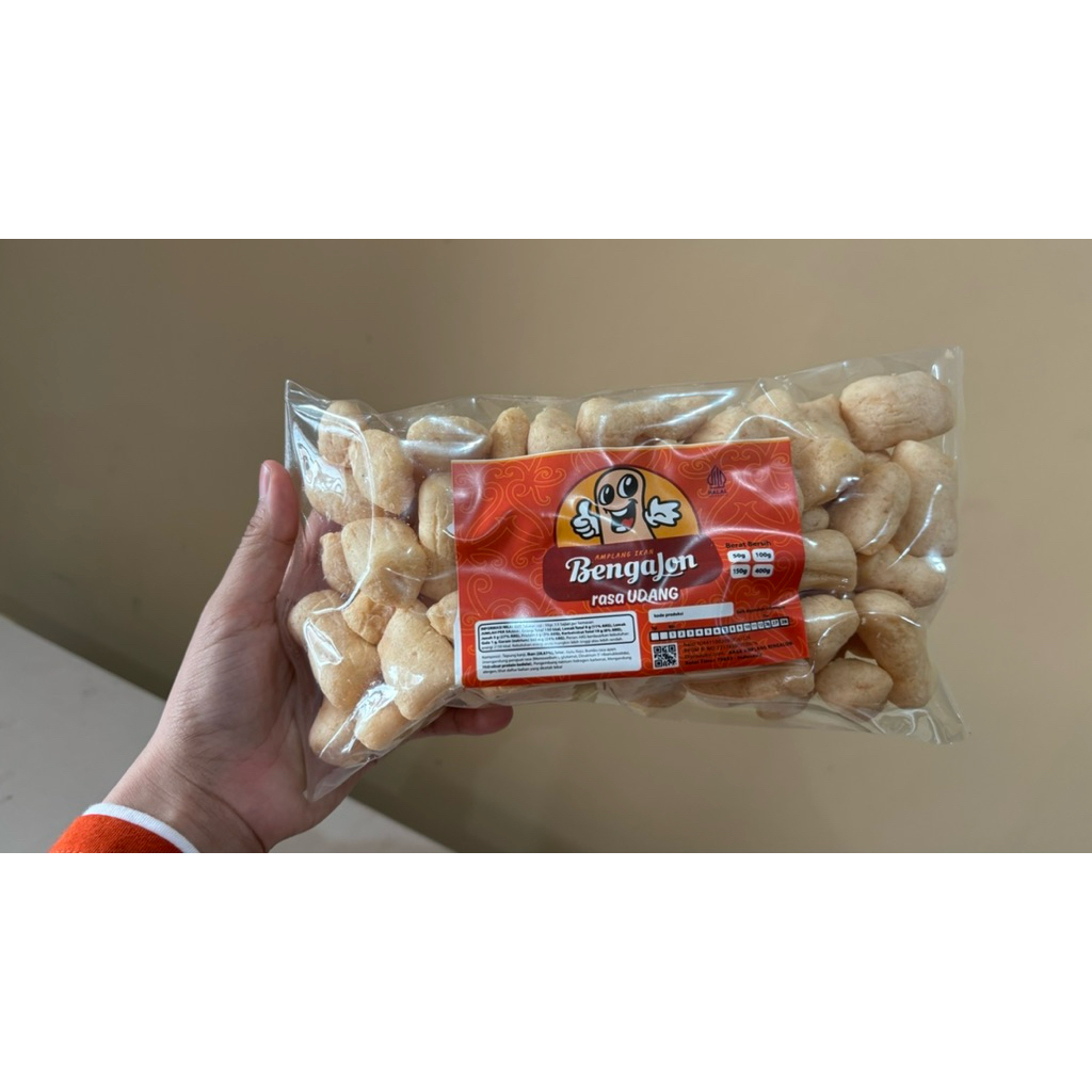 Amplang Bengalon rasa Udang 150gr