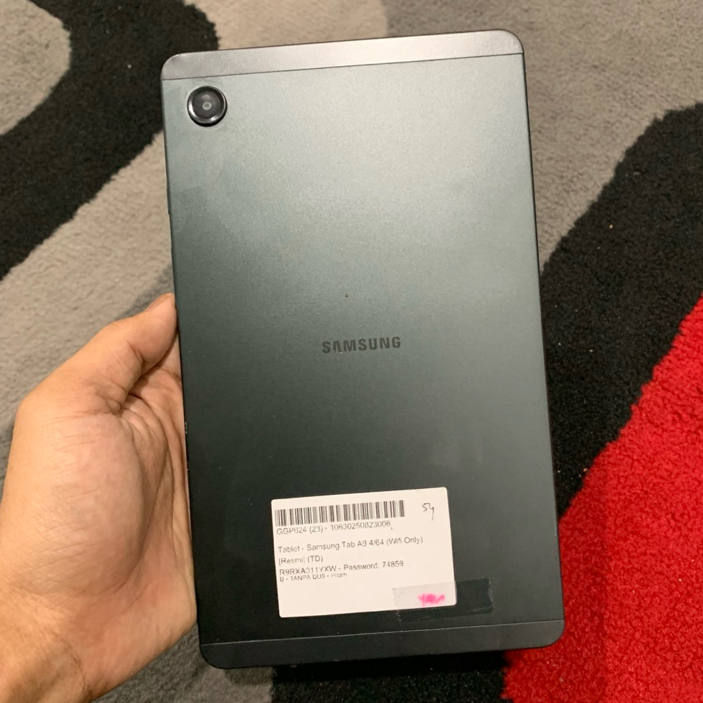 SAMSUNG TAB A9 4/64 WIFI ONLY NORMAL ORIGINAL | HP SECOND MURAH BERGARANSI