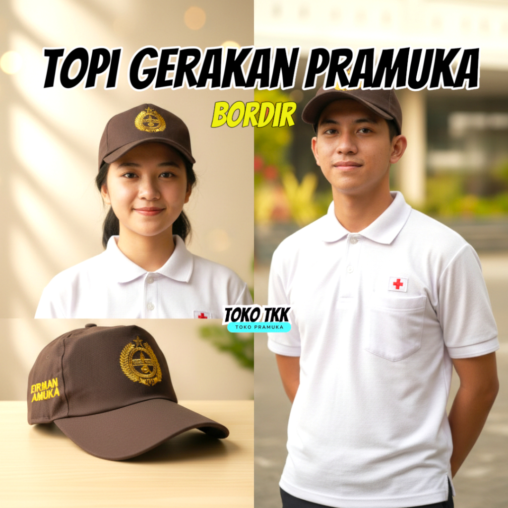 Topi Pramuka Siaga | Topi Siaga | Topi Gerakan Pramuka