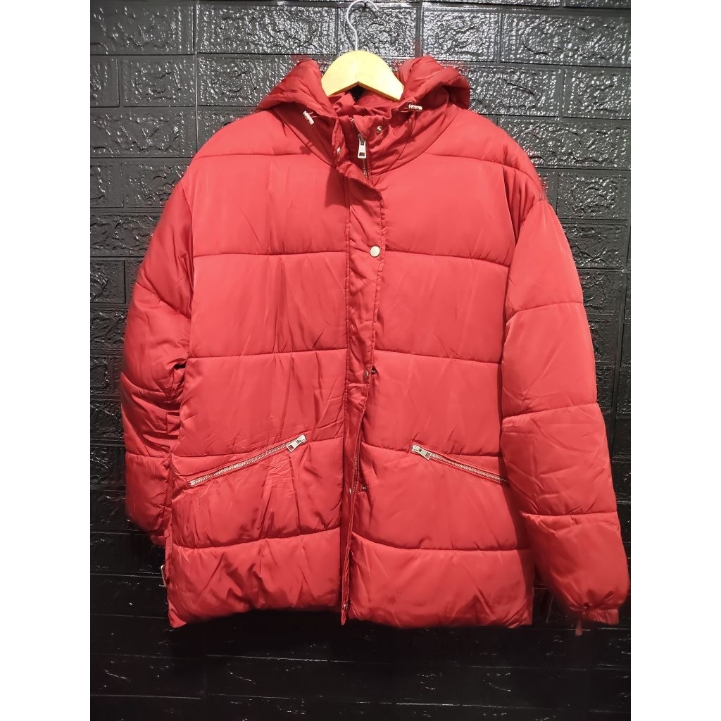Winter puffer jacket Zara Trafaluc