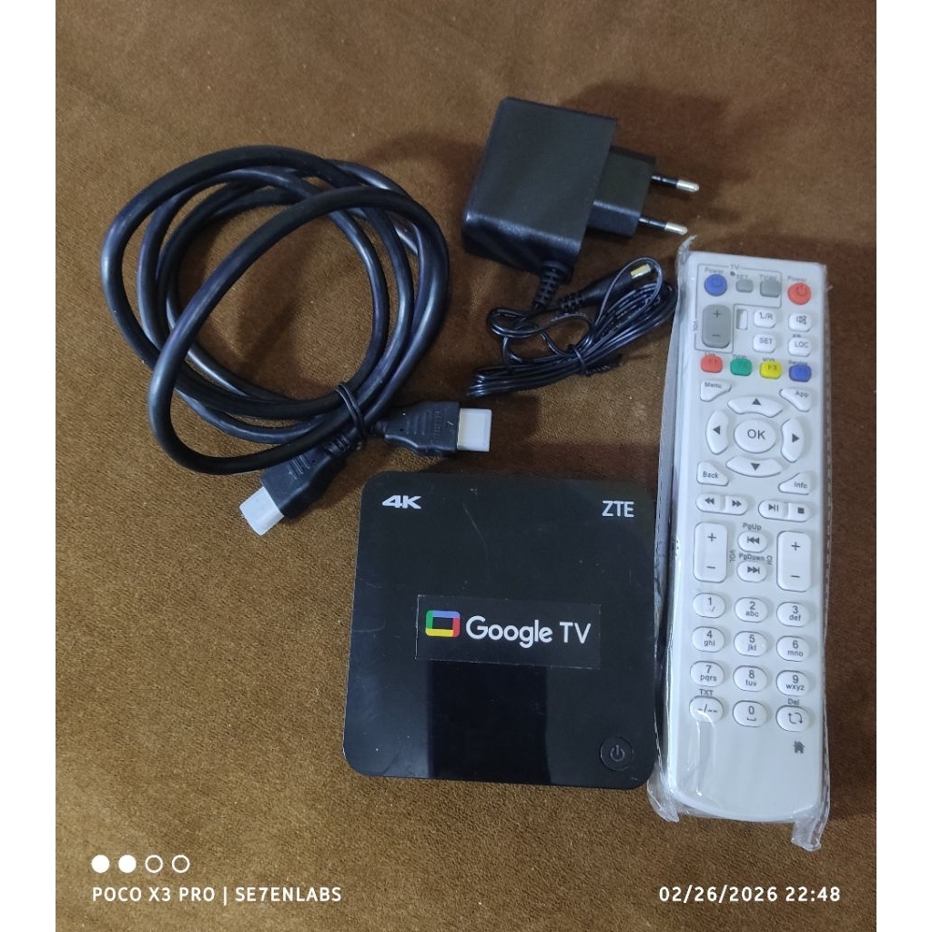 STB/ANDROID BOX ZTE DLL, FULLSET REMOTE BIASA NON VOICE SUDAH UNLOCK & ROOT B860H V5, HG680P, HG680F