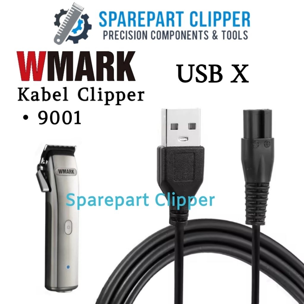 Kabel Wmark NG 9001 Kabel Charger Mesin Cukur wmark #X