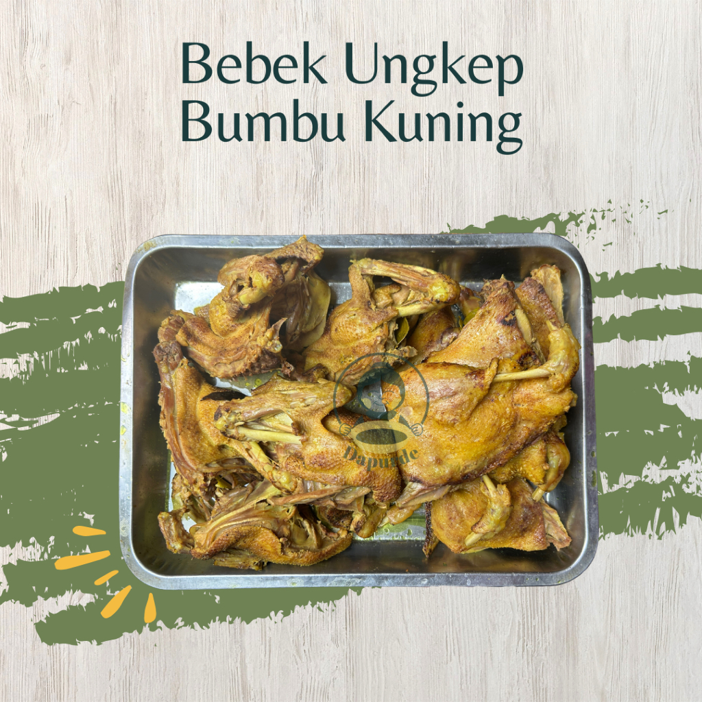 Bebek Ungkep Bumbu Kuning Frozen