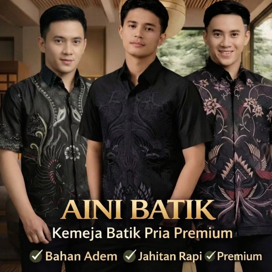 batik pria lengan pendek batik pria lengan pendek premium batik pria lengan pendek slimfit batik pri