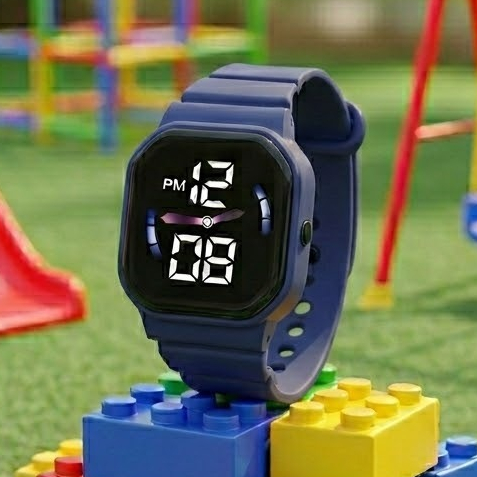 Jam Tangan Anak LED Digital Sport Anti Air Murah Cowok Cewek