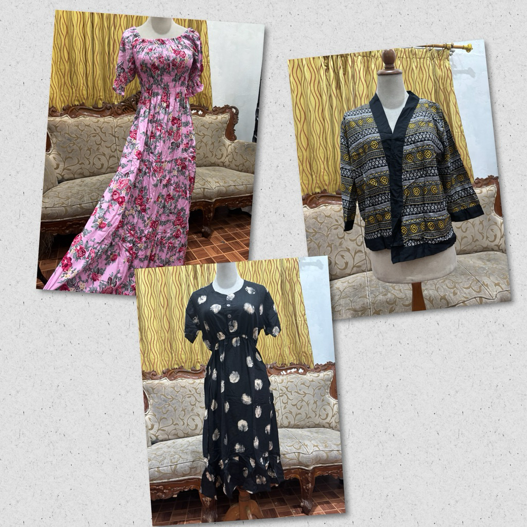 SALE !! OBRAL DASTER RAYON BALI / Daster rayon cuci gudang