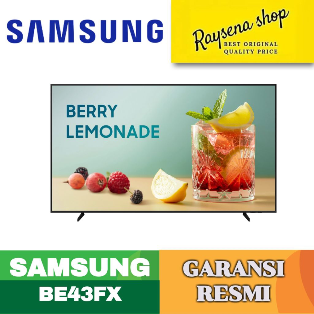 SAMSUNG BE43FX-H Smart Monitor TV 4K 43 Inch LH43BEFHVG BEFX-H