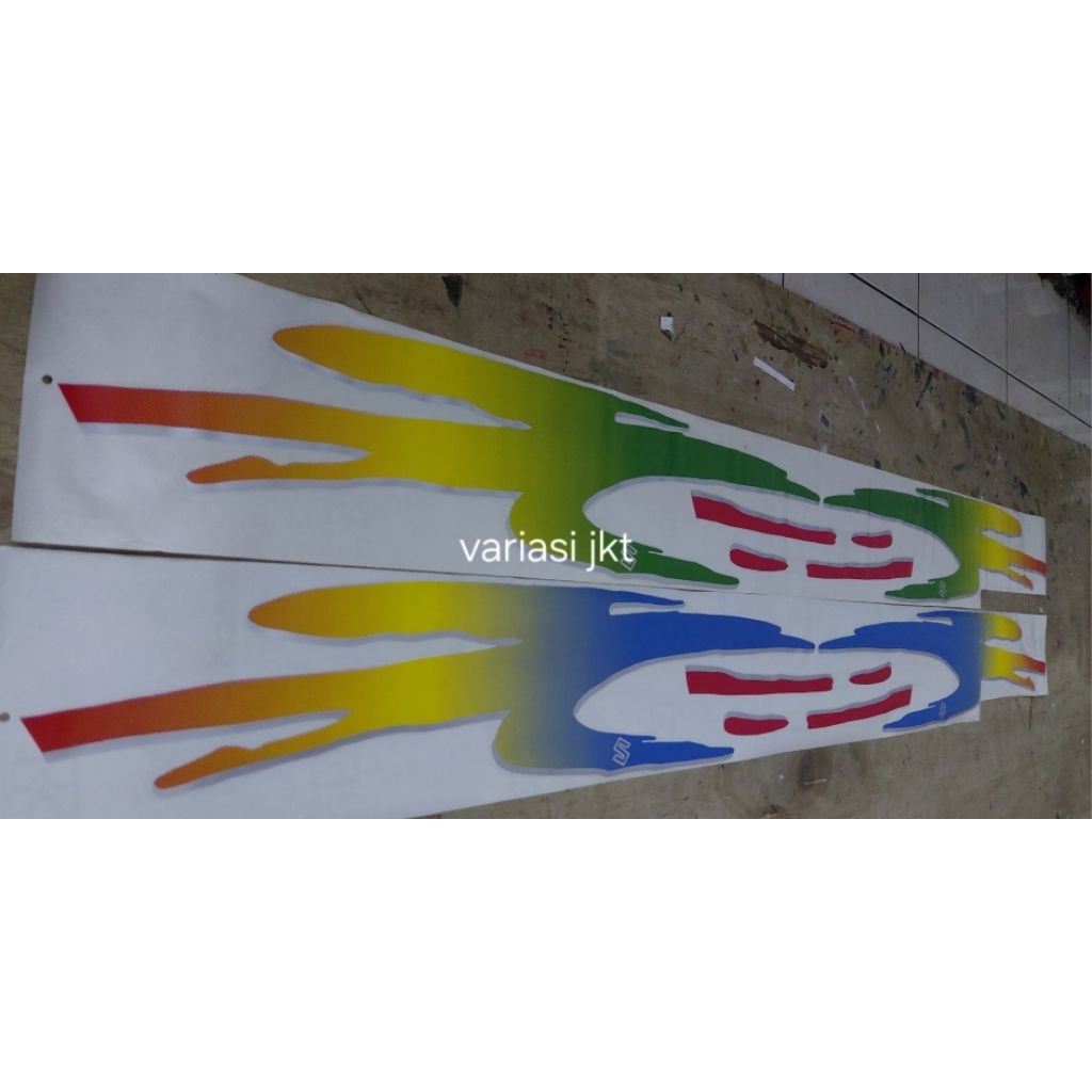stiker lisbody suzuki katana,gx/suzuki katana,trisula/stiker katana jimny