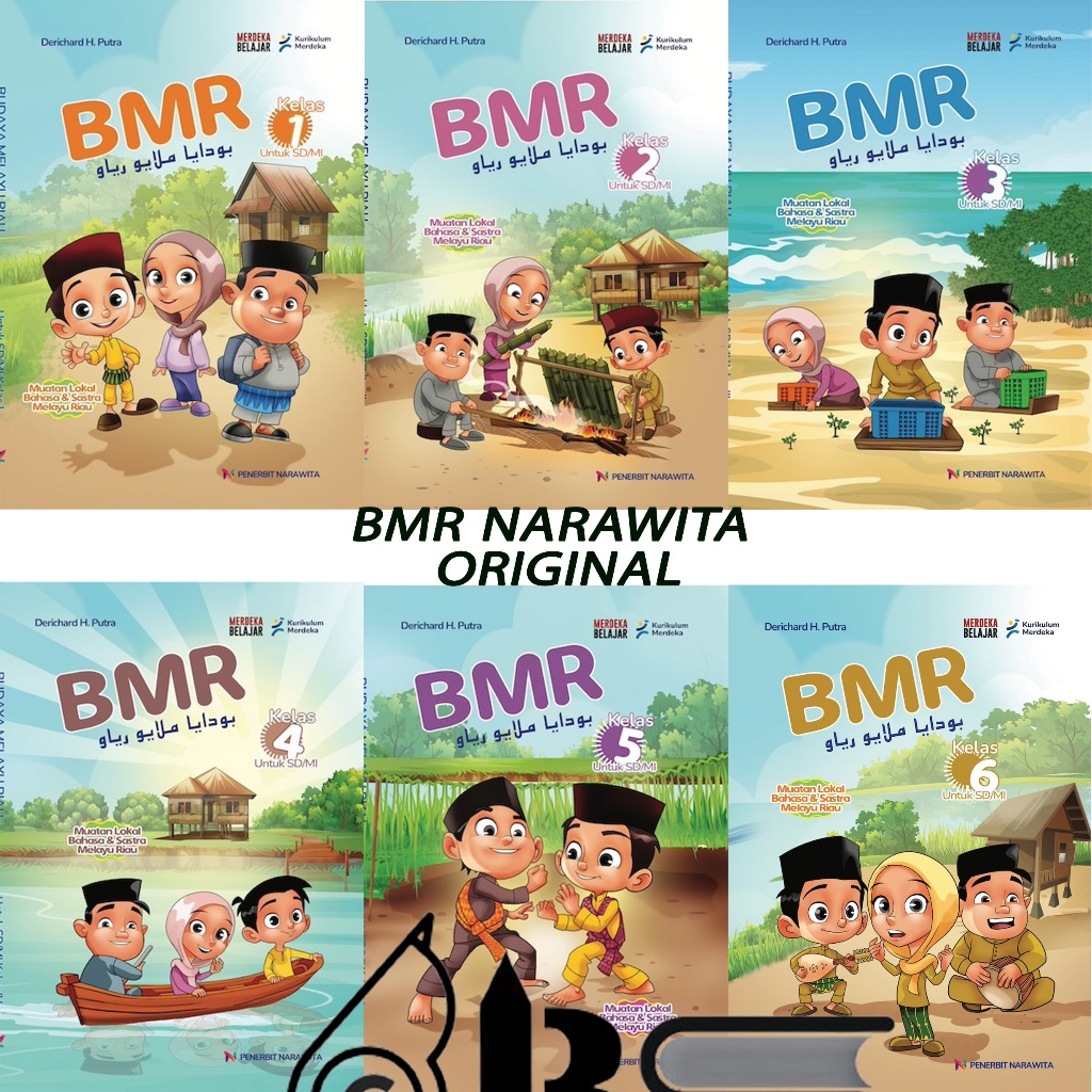 BUKU BMR NARAWITA KURIKULUM MERDEKA | BMR KELAS 1 | BMR KELAS 2 | BMR KELAS 3 | BMR KELAS 4 | BMR KE