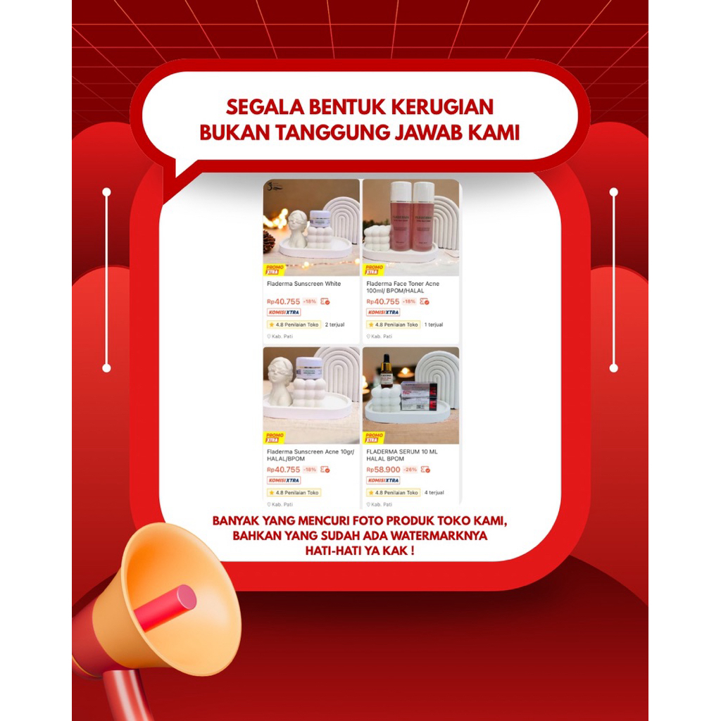 FLADERMA SKINCARE | FLADERMA | PENCURI FOTO