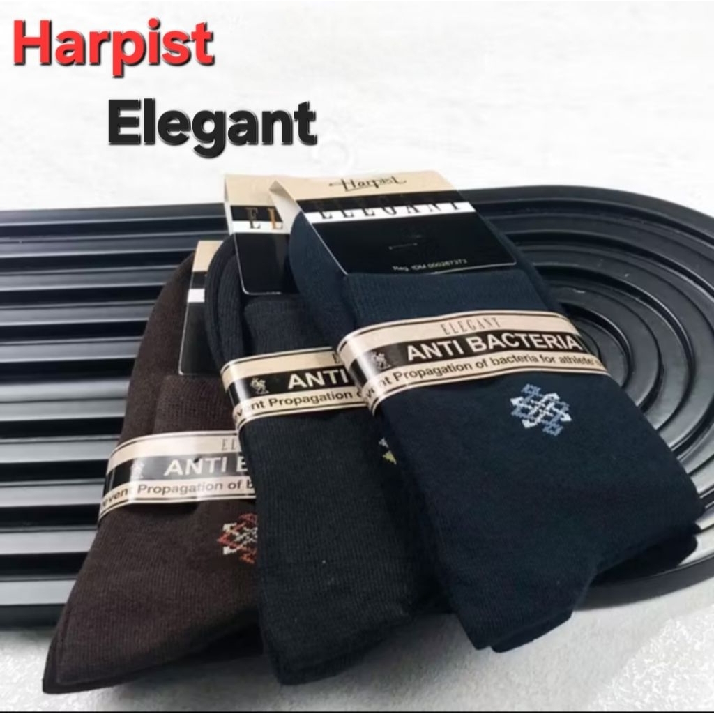 Kaos kaki Kantor HARPIST Elegant Anti Bakteri ( Pendek )