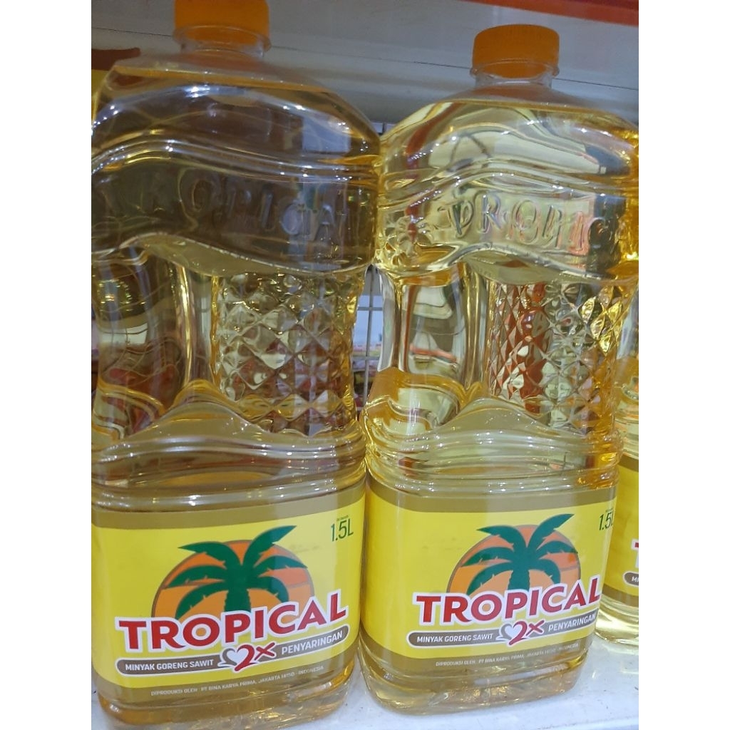 Minyak Goreng Tropical Botol 1.5 Liter promo