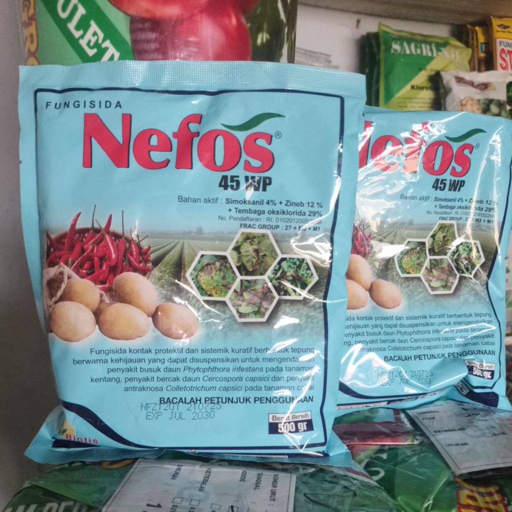 fungisida nefos 45WP 500gr