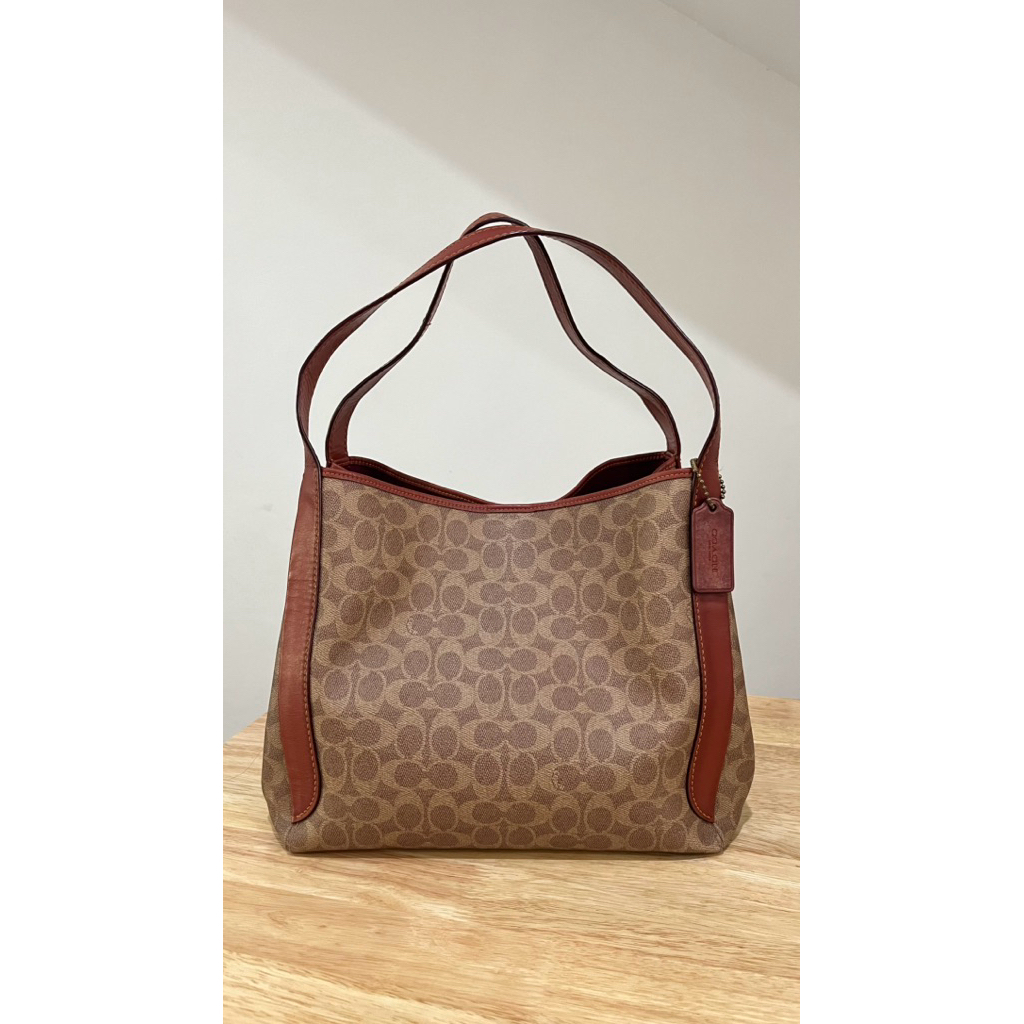 coach hadley hobo tanrust