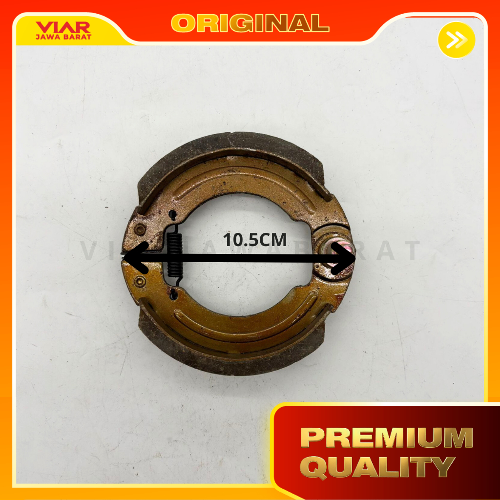 Kanvas rem belakang kampas rem sepeda listrik ( Selis32 )/(Selis101) / Kampas Rem / Brake Shoe