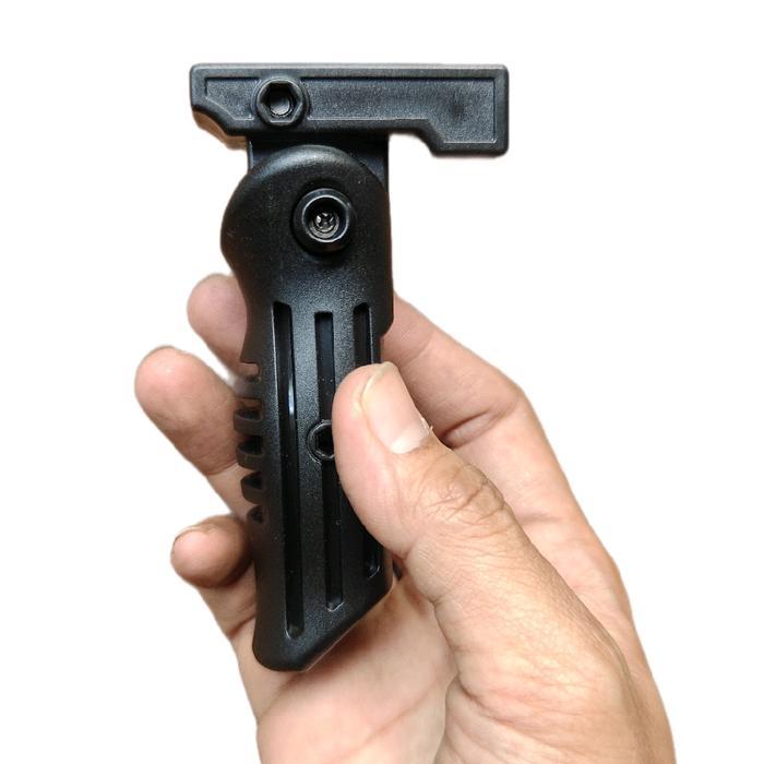 Grip Foldable Tactical Untuk Unit WGG / WGB Foam Blaster Rail 22mm