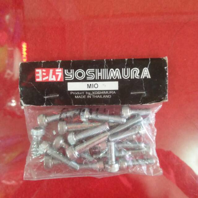 Baut mesin Mio sporty / Mio soul Chrome High Quality