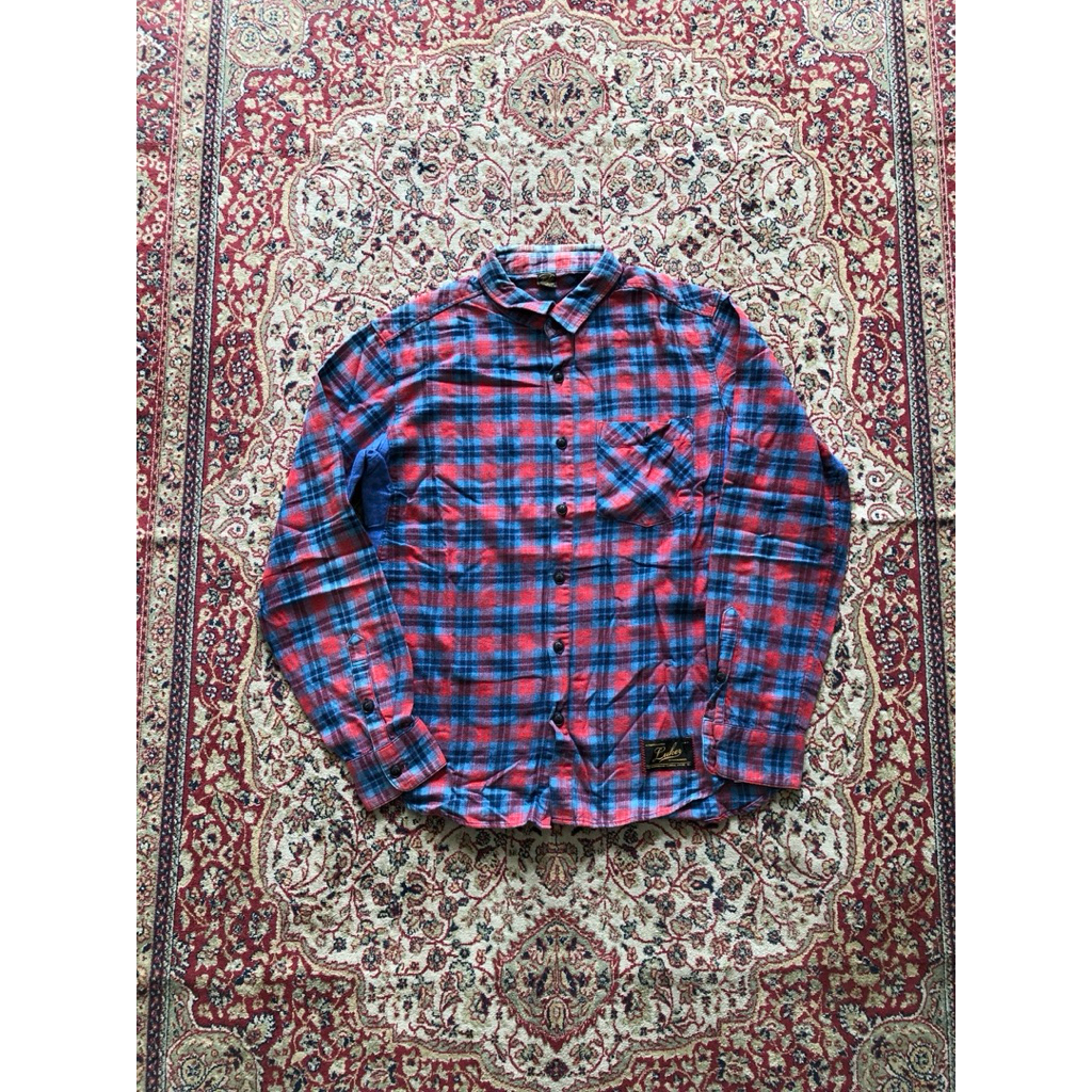 Kemeja Luker by neighborhood flannel shirt Vintage Neighborhood HH742