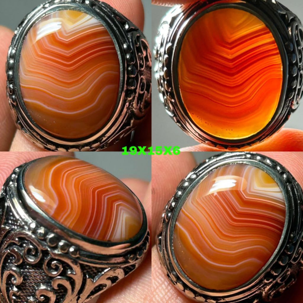 NATURAL CINCIN BATU AKIK YAMAN JUNDER