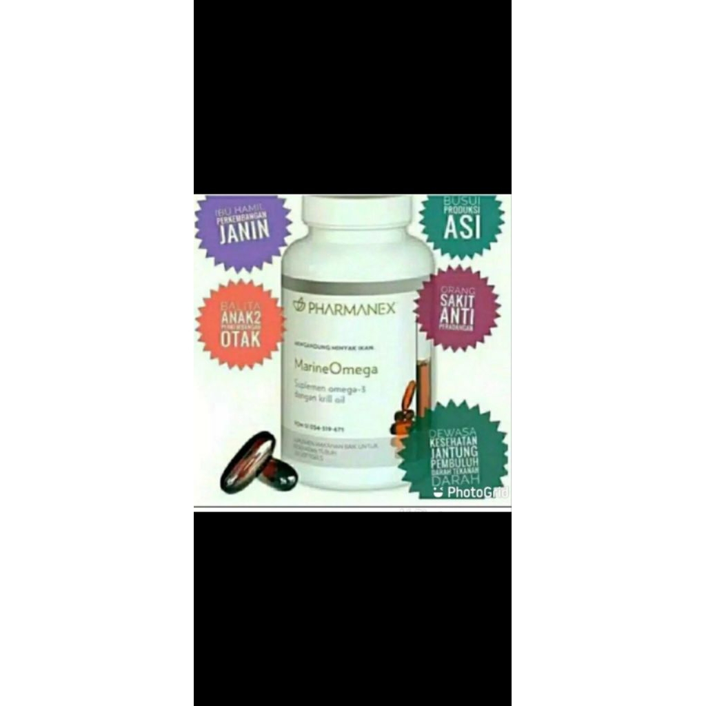 Omega3 suplemen otak marine