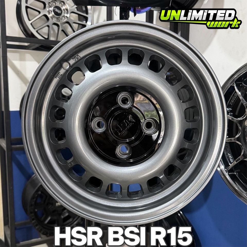Velg Model Kaleng Ring 15 Retro Classic Look HSR BSI R15 Mobil Binguo Freed Avanza Mobilio Jazz Brio