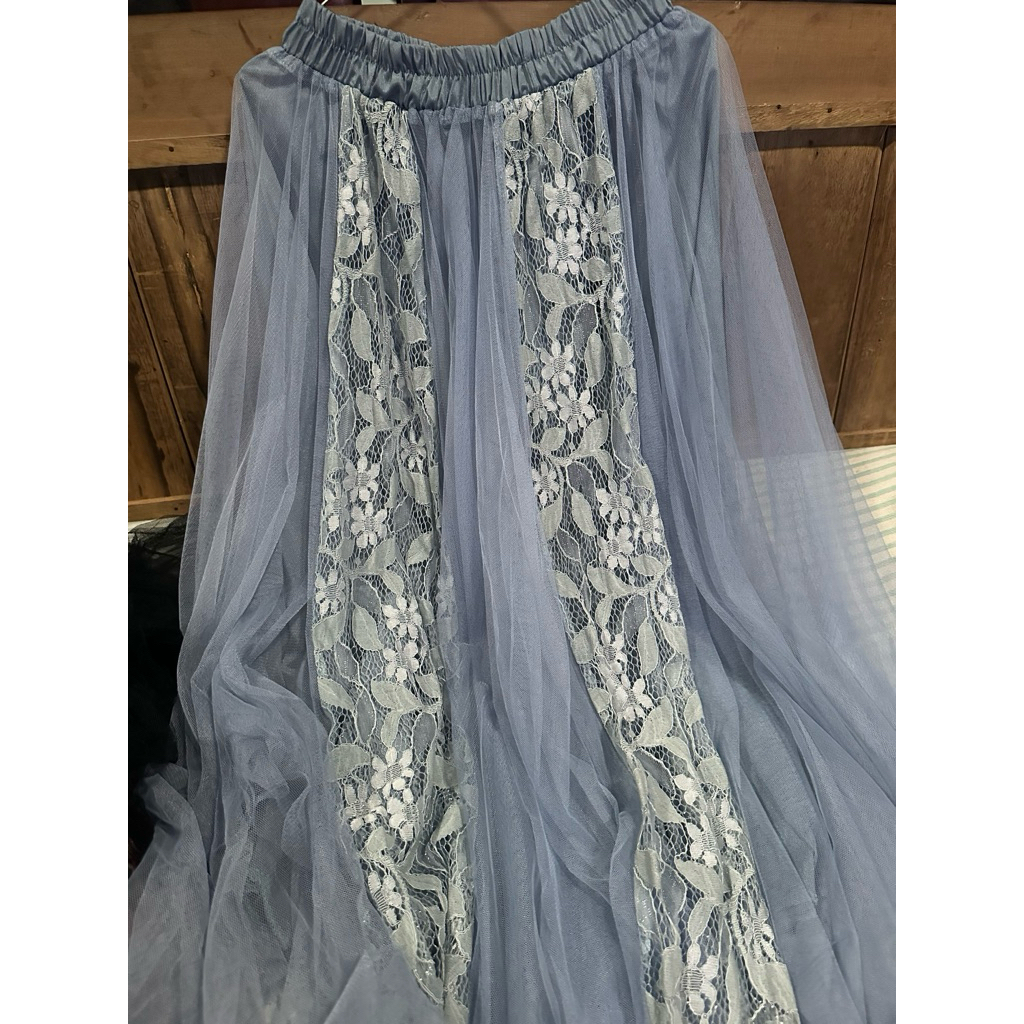 rok tile size S warna biru