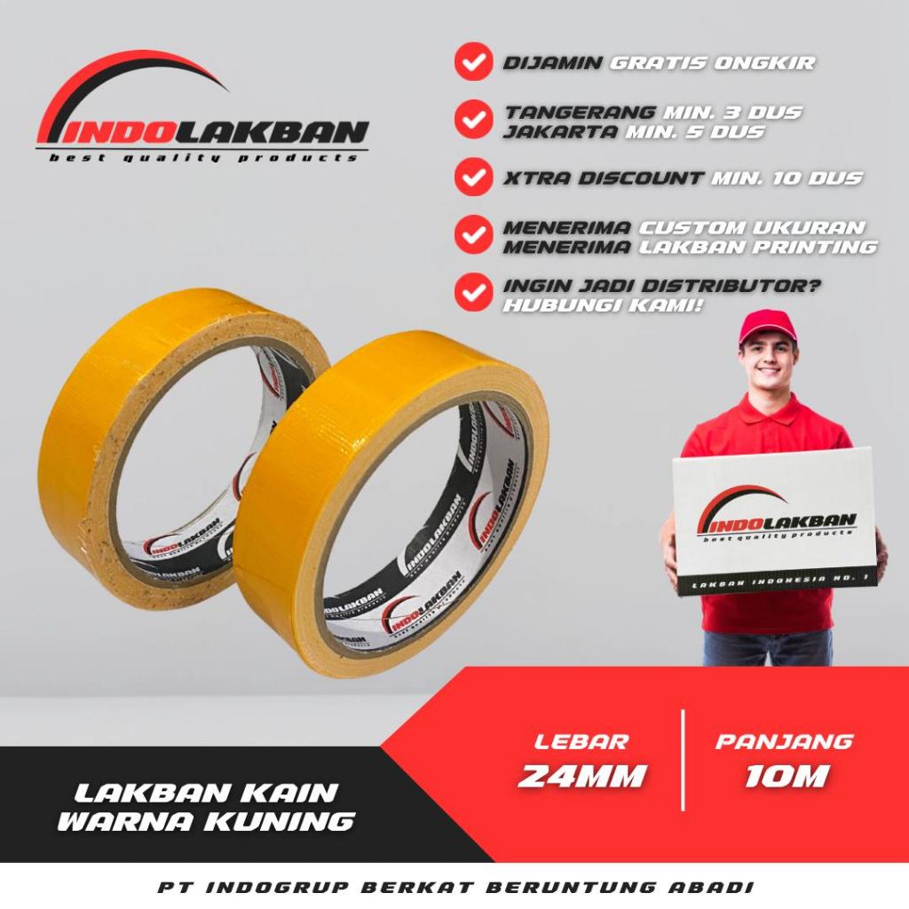 cloth tape kuning