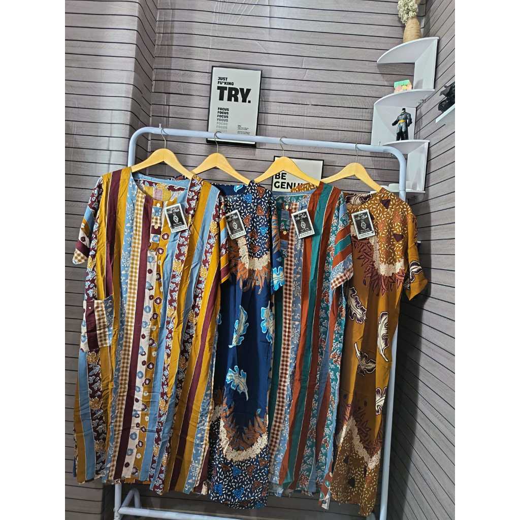 OBRAL DASTER BATIK IBU L3 ASLI SOLO