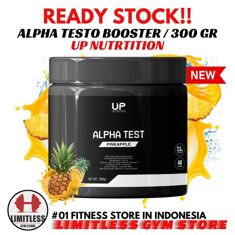 Up Nutrition Alpha Test 40 servings Testo Booster Alami