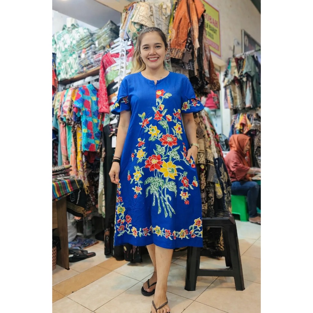 DASTER CAP BATIK SRAGEN RAYON CAP By YENI BAGARIANG BATIK