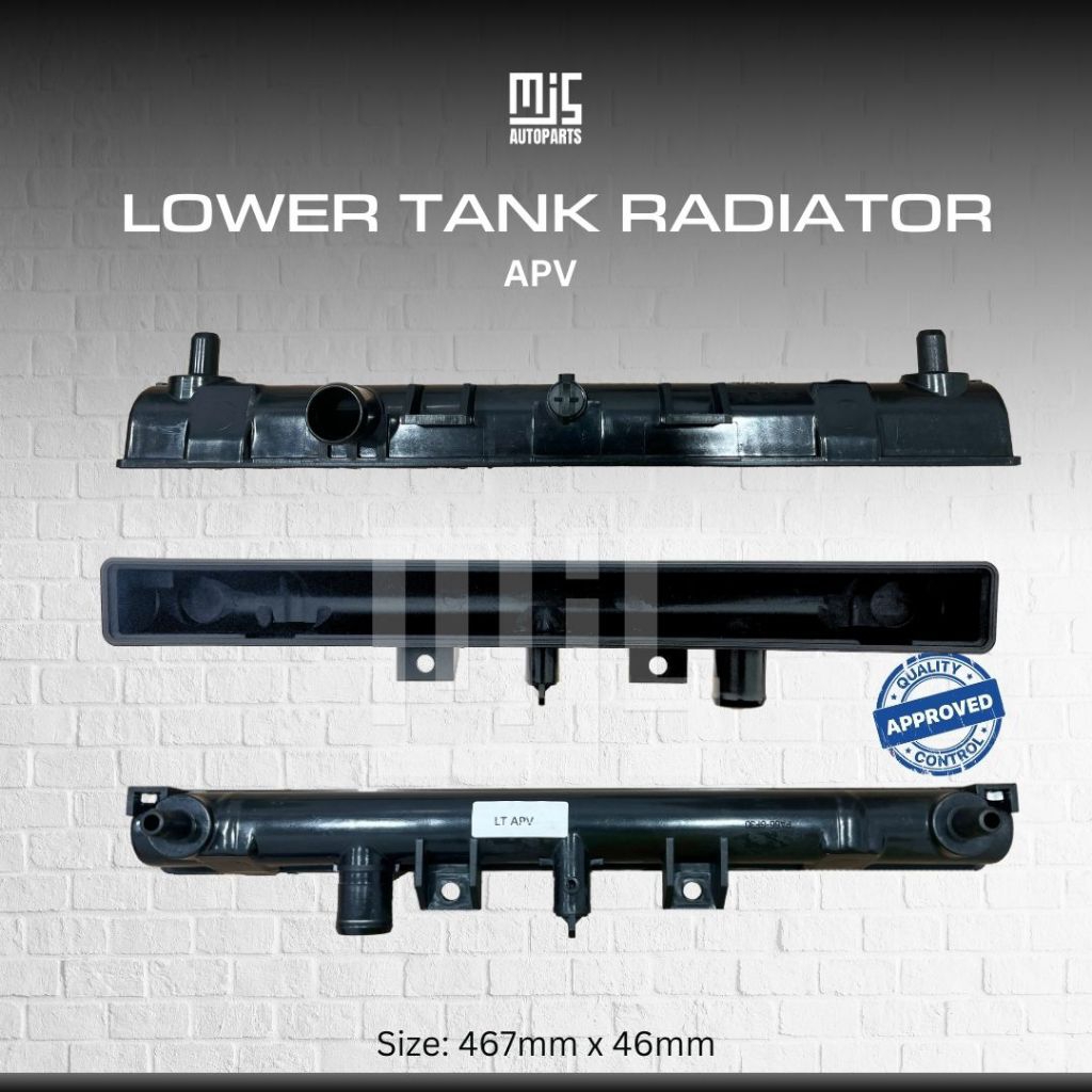 Lower Tank Radiator APV