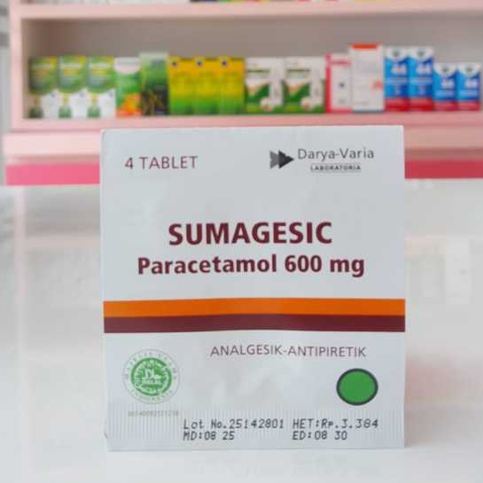 SUMAGESIC PARACETAMOL 600 MG