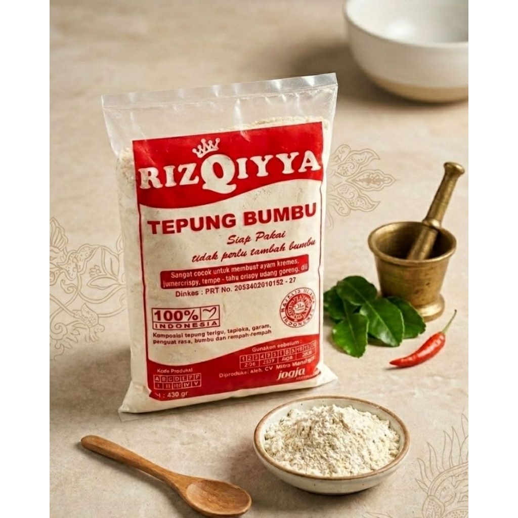 RizQiyya Tepung Bumbu Original 430 gr