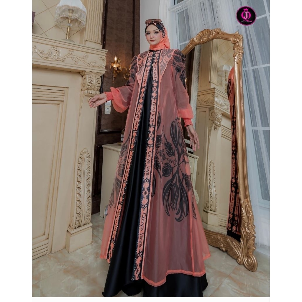 Gamis khadijah series 3 in 1 by Qisya jaya