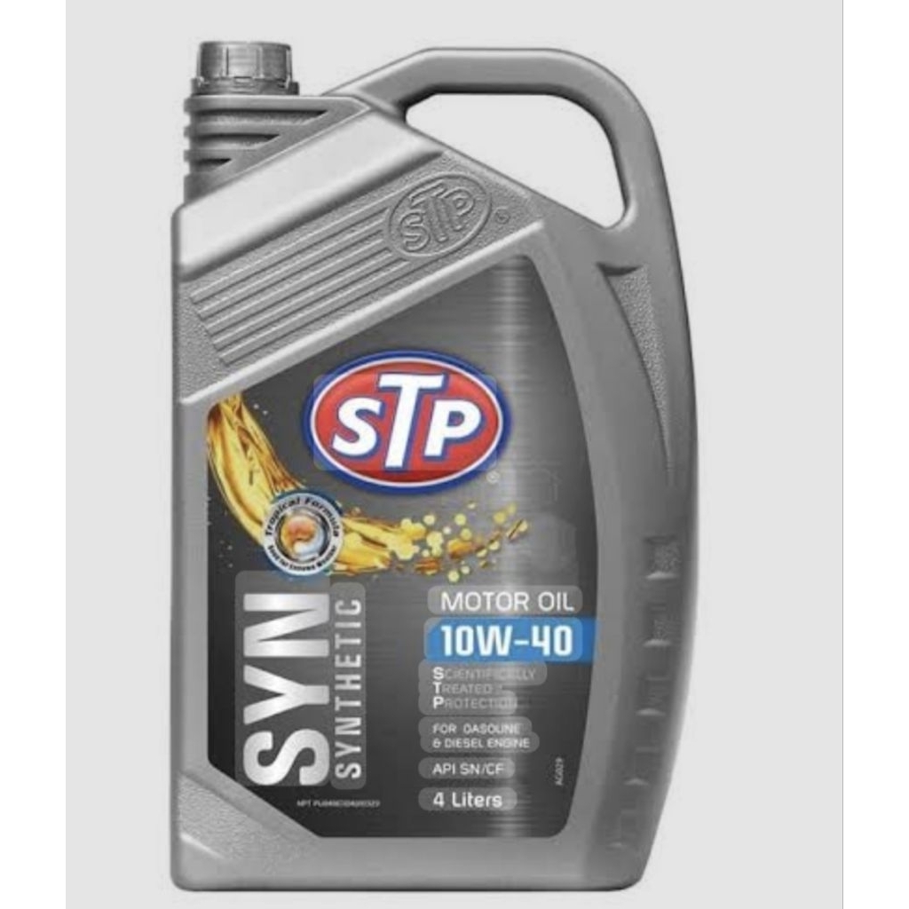 Oli STP 10w-40 10w40 Synthetic Bensin Diesel