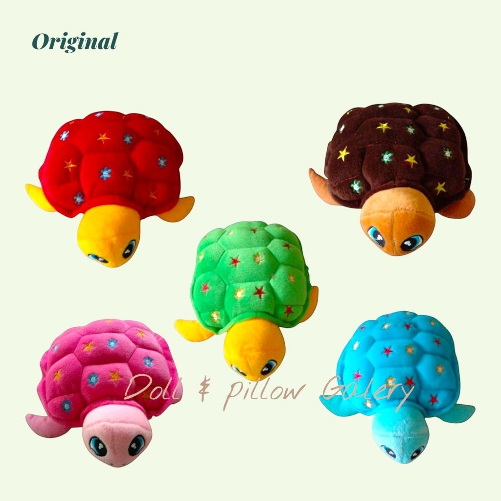 Boneka Kura Kura Size L / Boneka Kura Kura Warna Warni