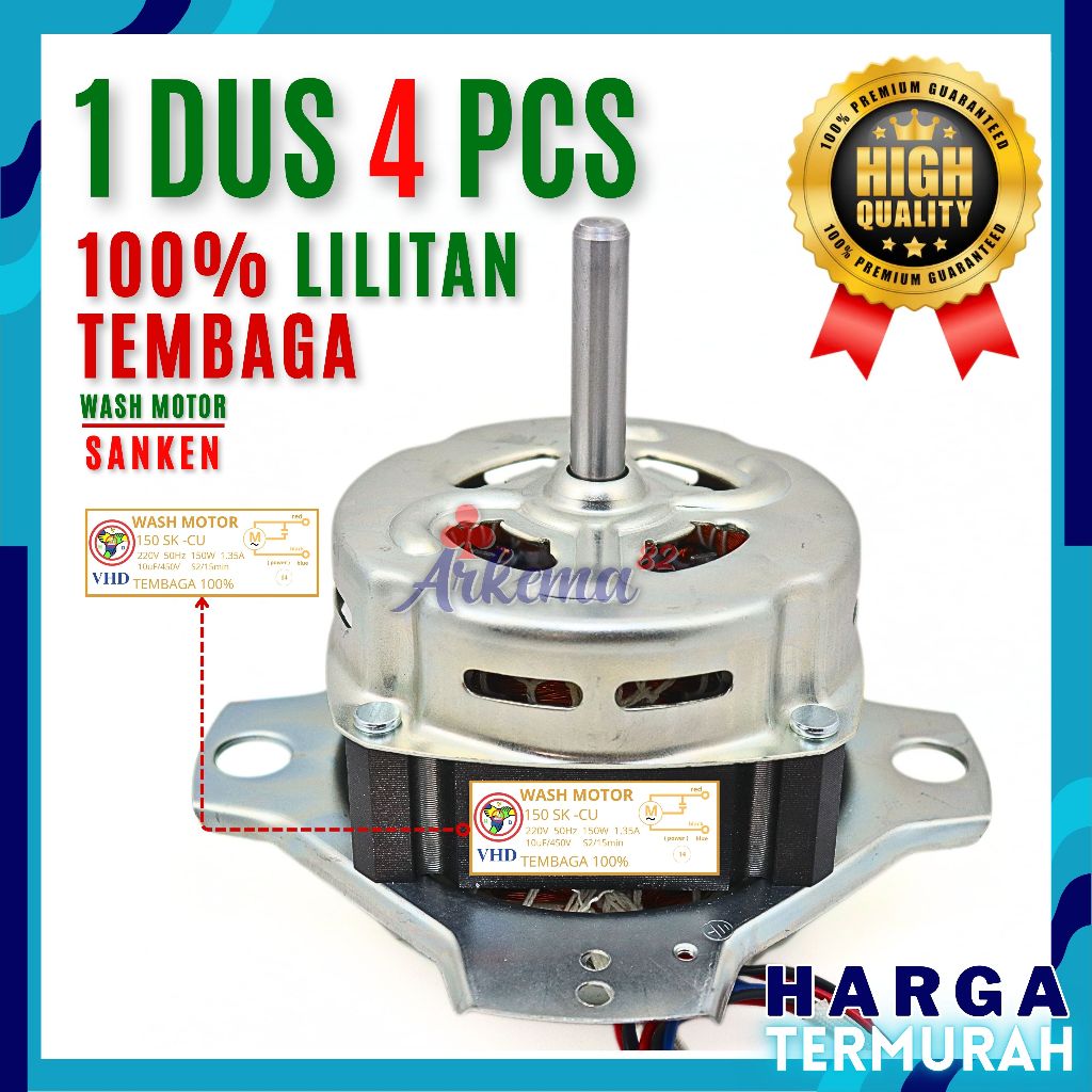 GROSIR DINAMO WASH SANKEN VHD | DINAMO PENCUCI SANKEN 1 DUS | DINAMO MESIN CUCI 2 TABUNG | DINAMO PE