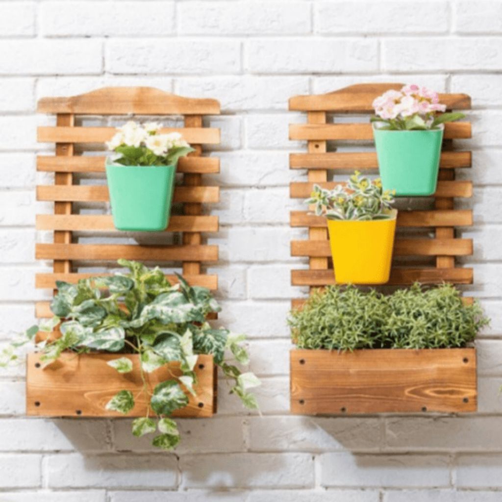 Pot Tanaman, Pot Kayu Minimalis